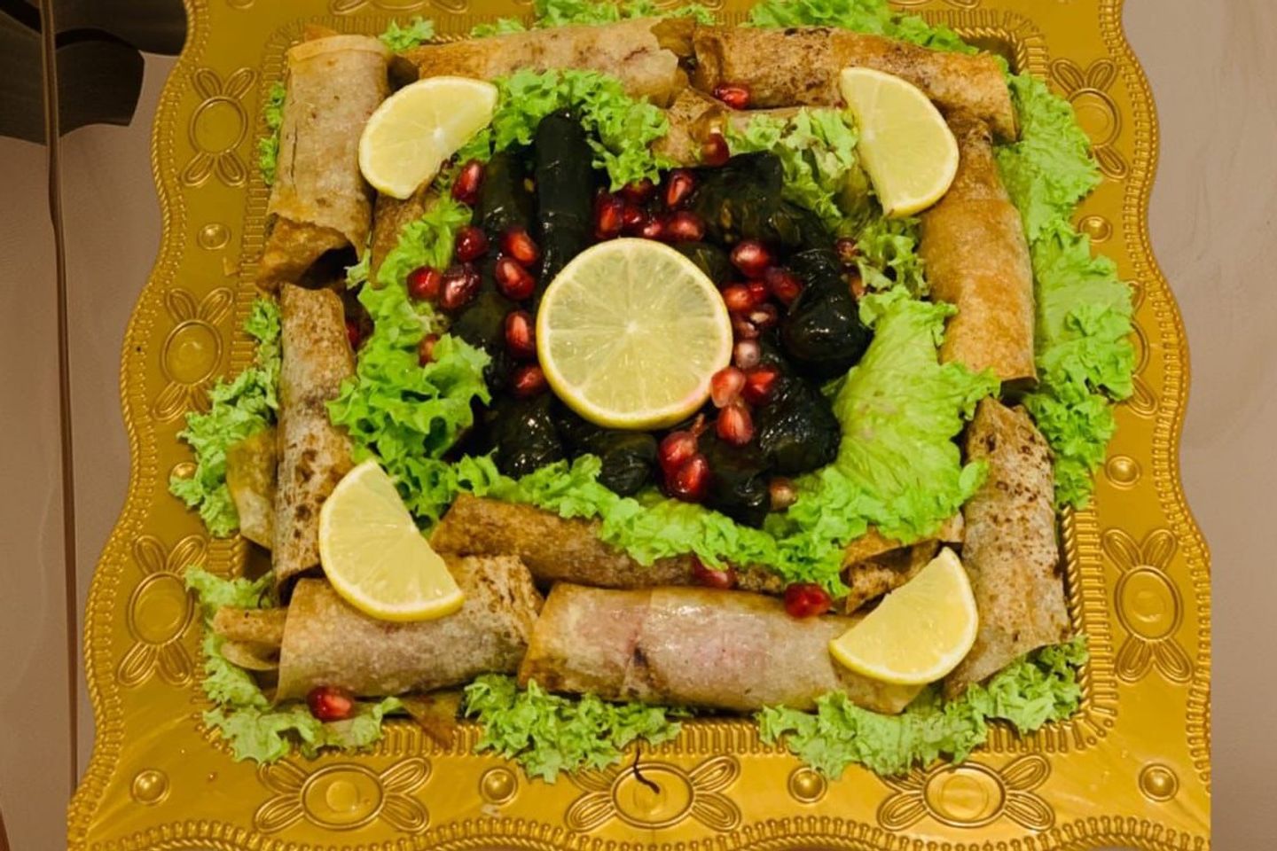 مسخن ورق عنب وكبة