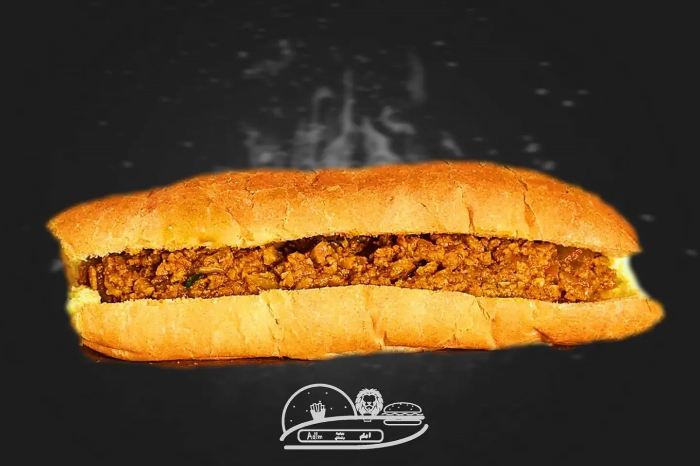 ساندوتش لحم مفروم
