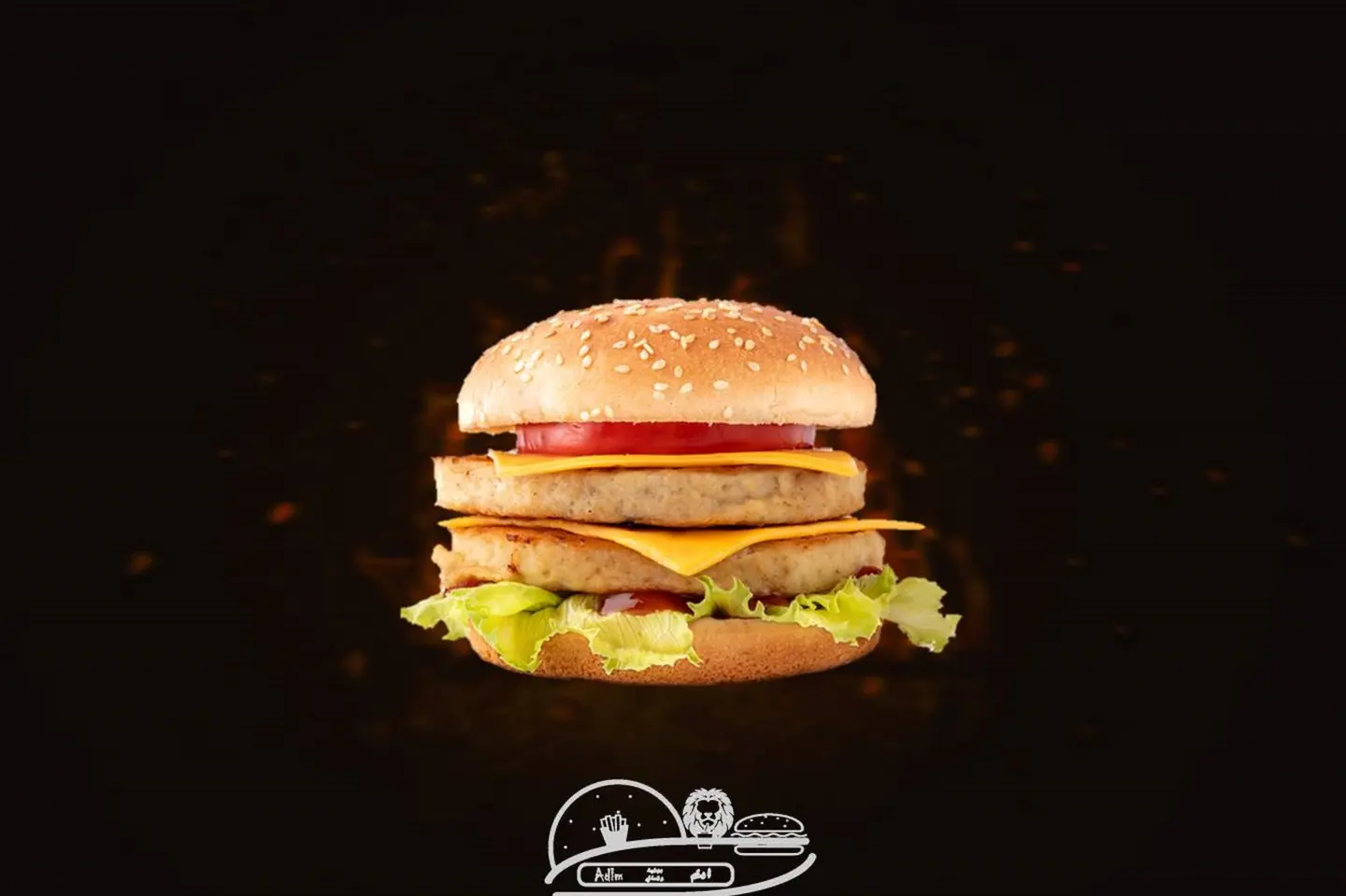 برجر دجاج دبل