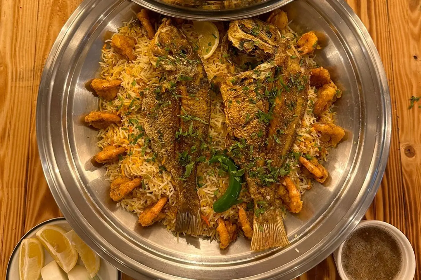 وجبة شعري عندق روبيان