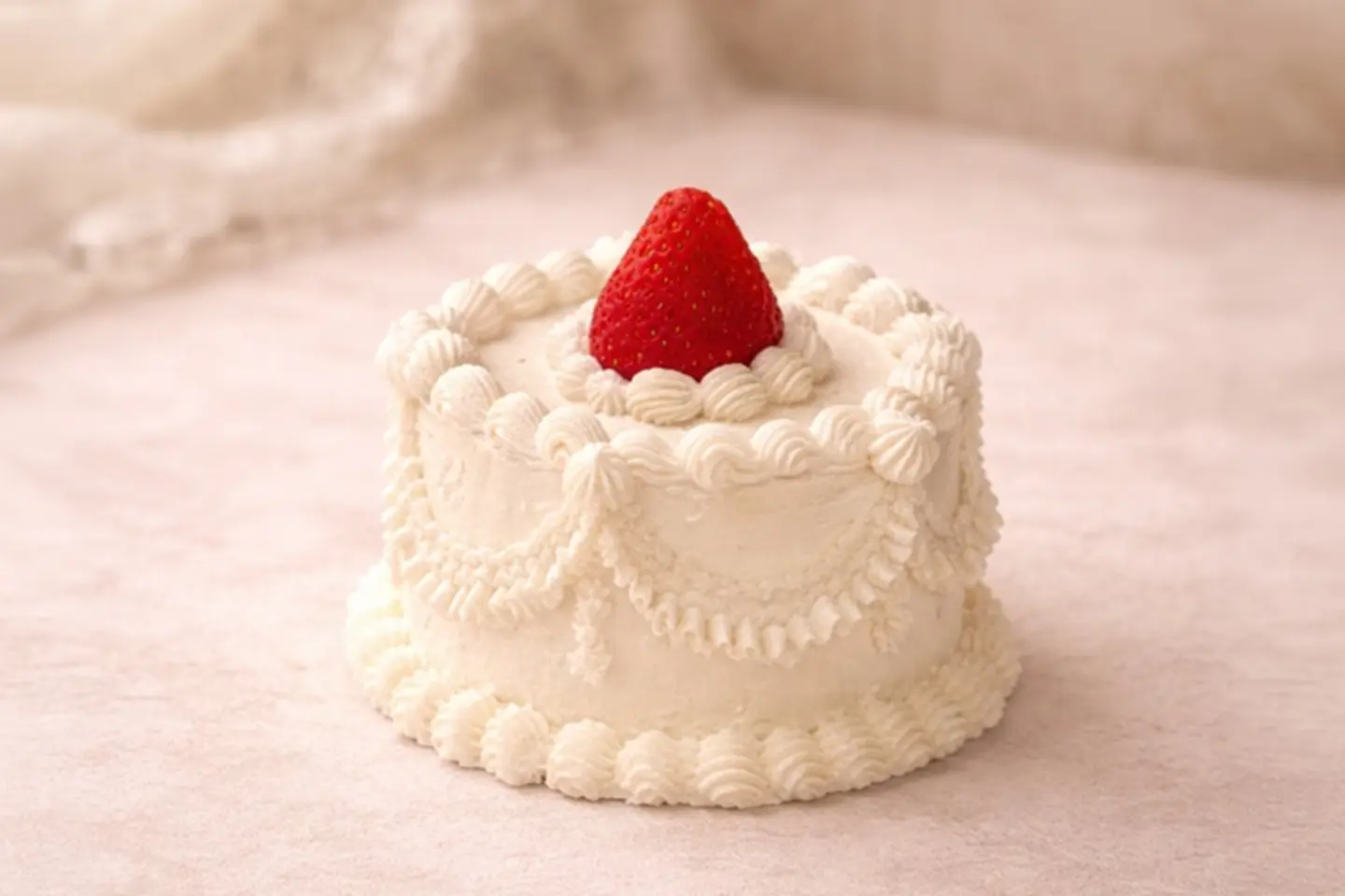 كيك فينتج صغير