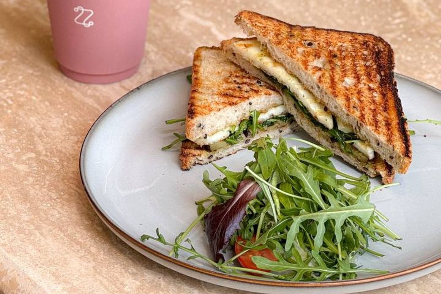 Eggplant Halloumi