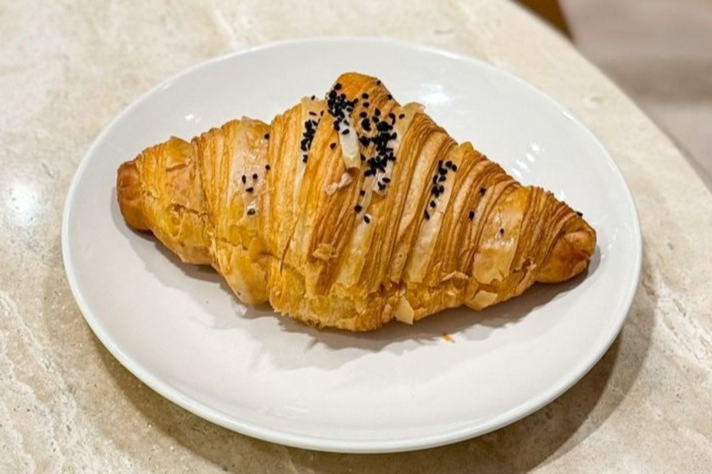 Croissant Halloumi Cheese