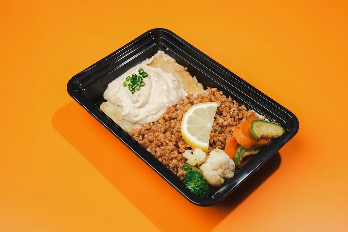 سمك ليمون زبدة بالبرغل