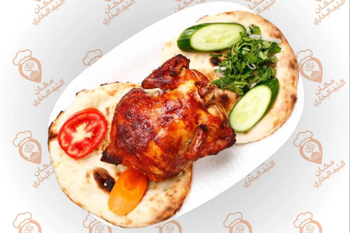 حبة دجاج شواية سادة
