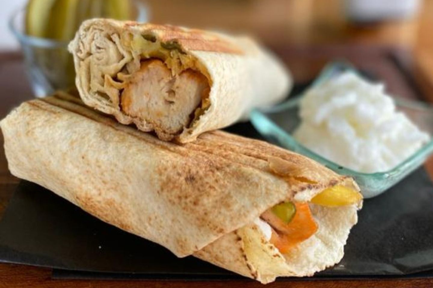 Grilled Shish Tawouk Sandwich