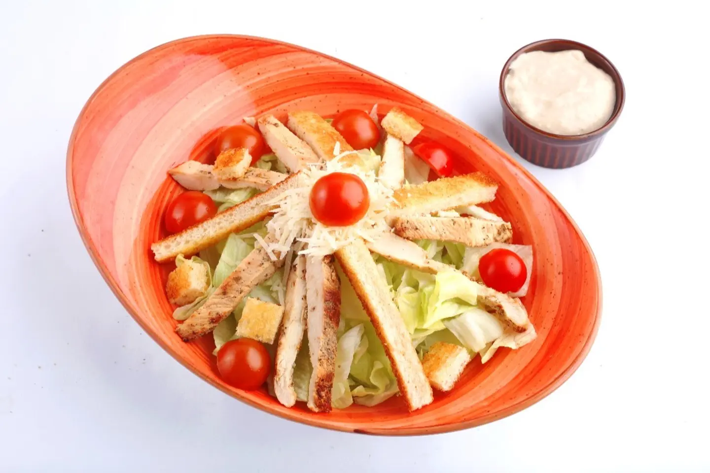 سلطة سيزر بالدجاج