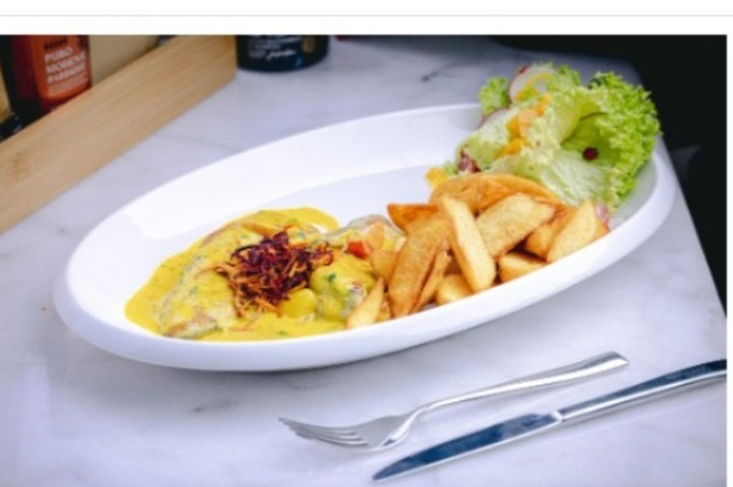 Chicken Breast With Curry Sauce