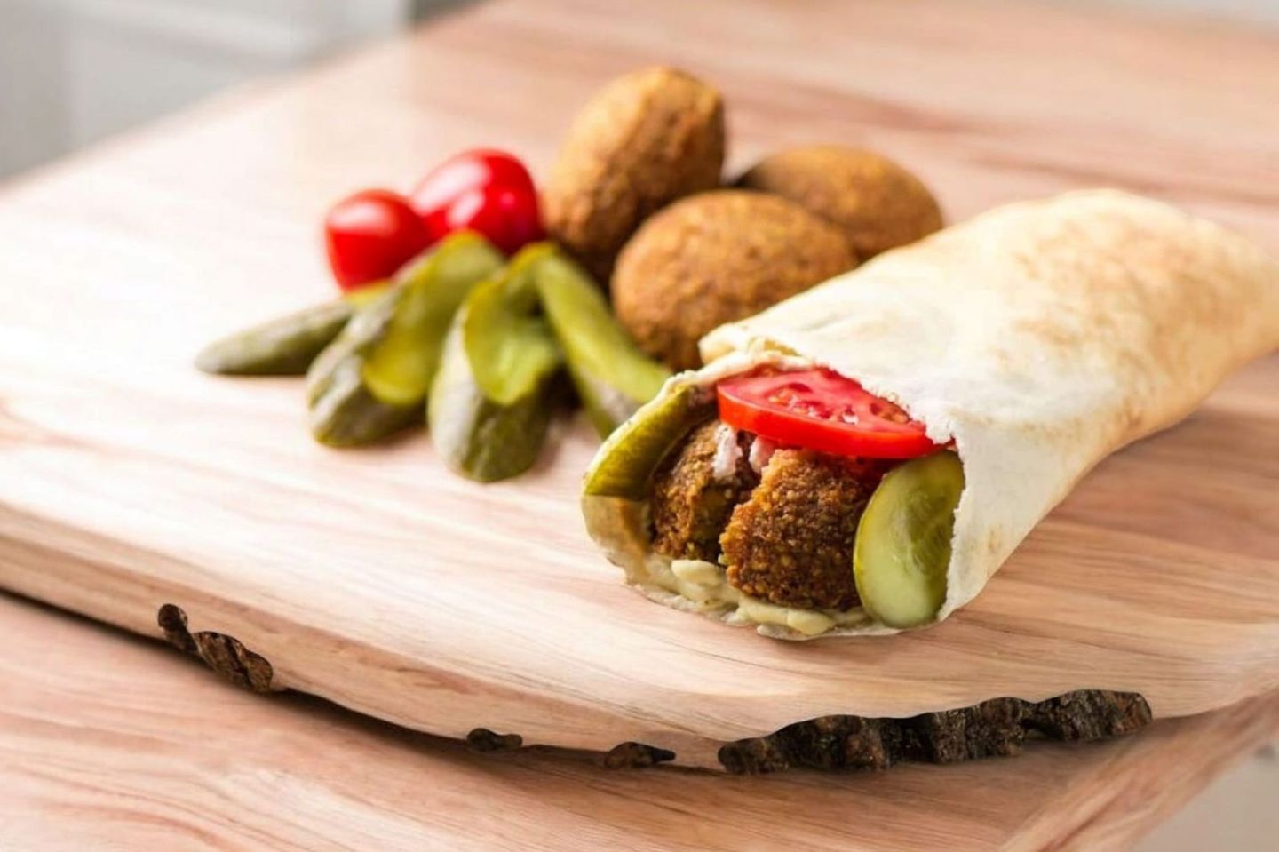 Shami Falafel Sandwich