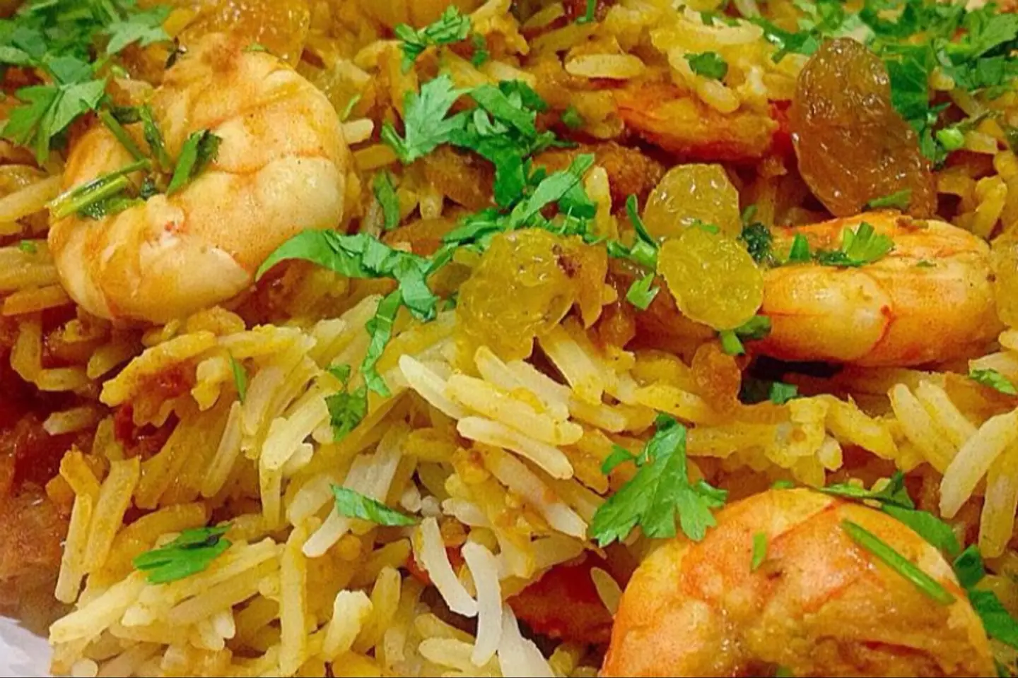 رز برياني ربيان