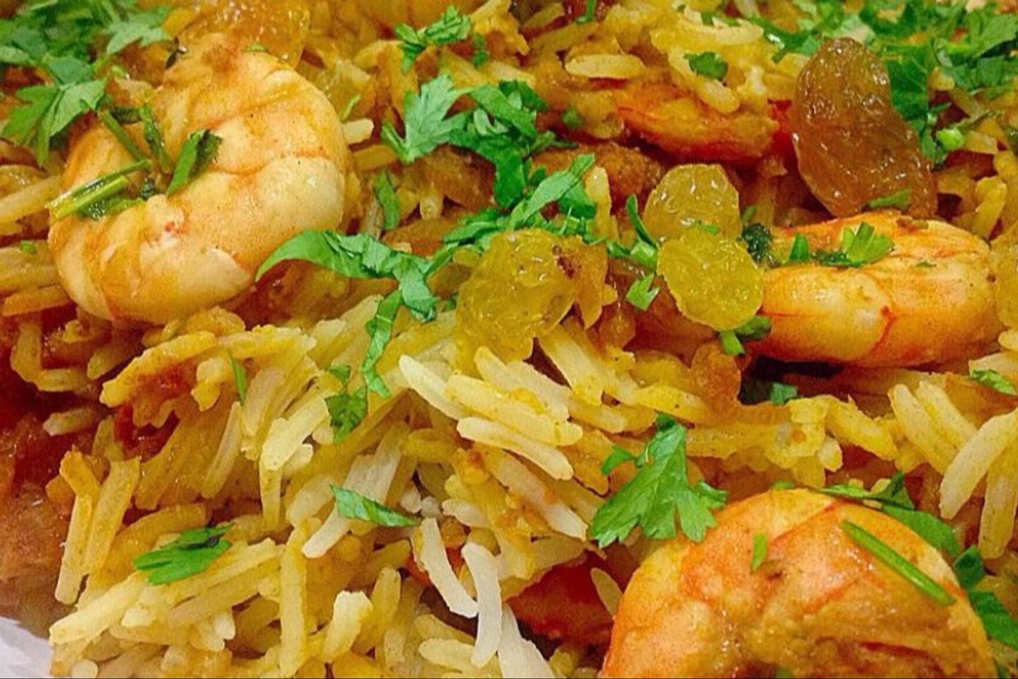 رز برياني ربيان