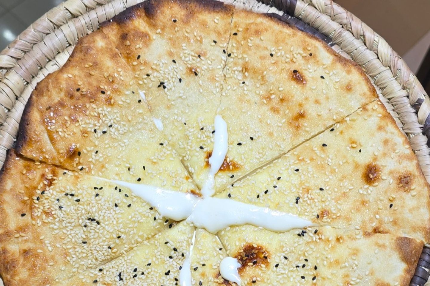فطيرة جبنة سائلة