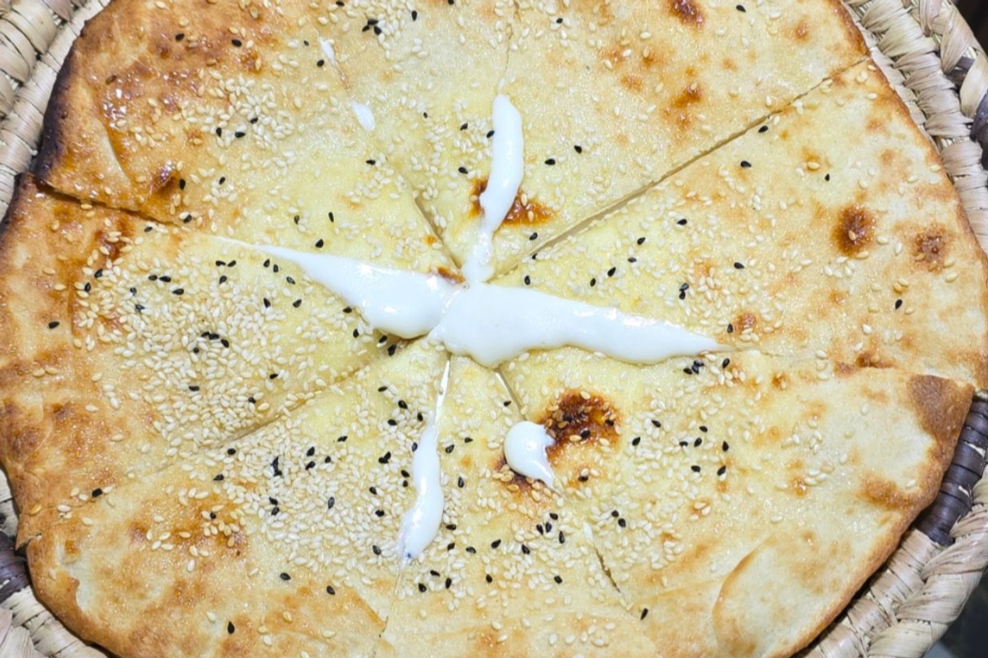 فطيرة جبنة شيدر و سائلة