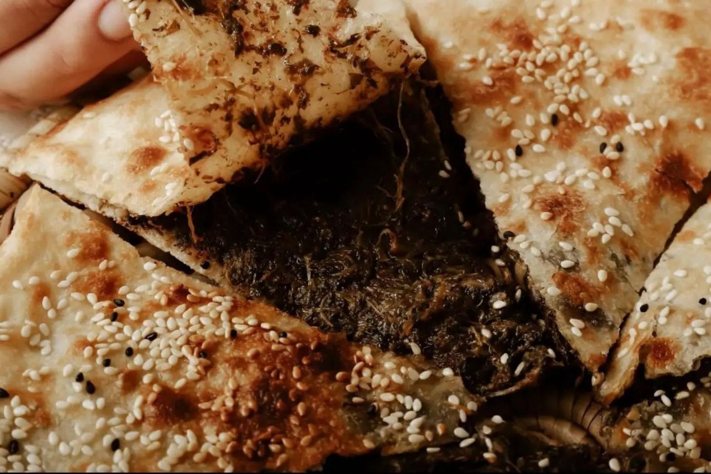 فطيرة سبانخ