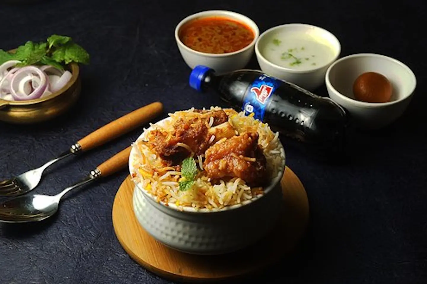 وجبة برياني لحم ضأن عائلية لعيد الفطر لأربعة أشخاص