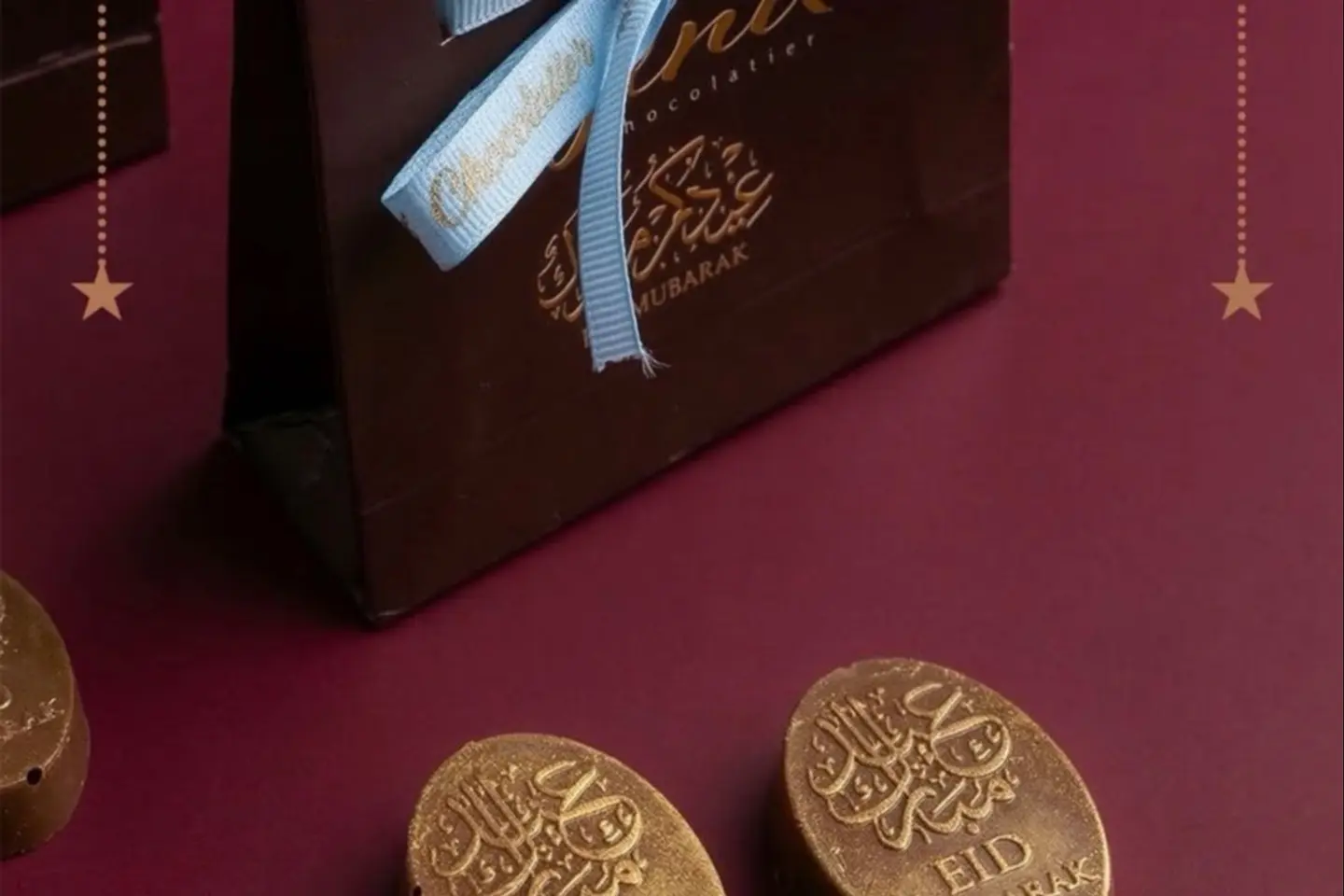 توزيعات تشوكلت بوكس تحتوي على قطعتين تشوكلت