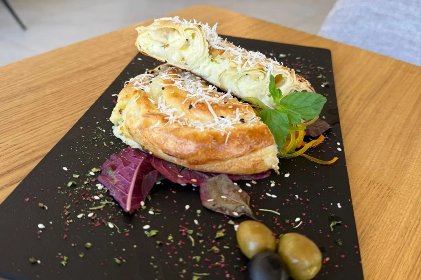 Turkish Borek With Mixed Cheese