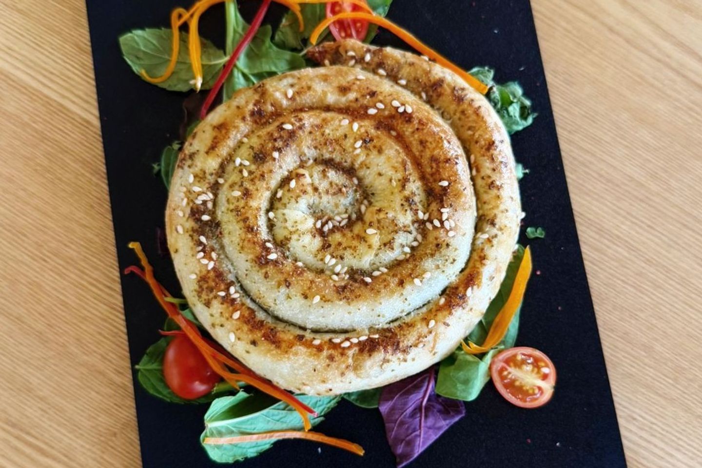 Turkish Borek With Spinach Cheese