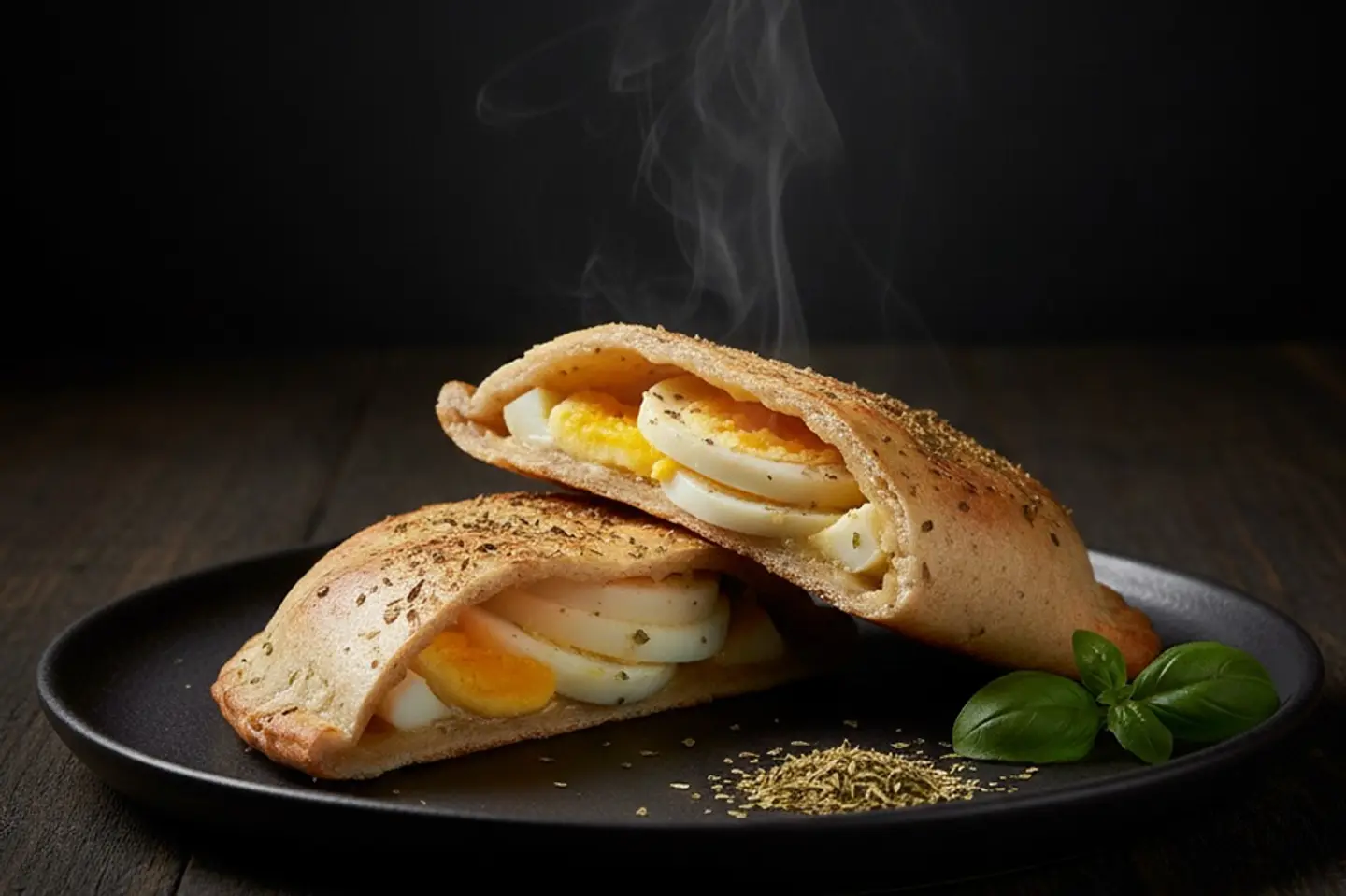 فطيرة بيض مسلوق