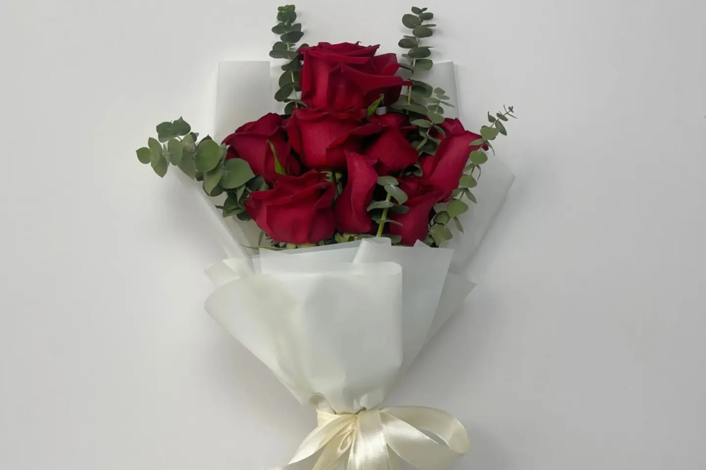 باقة ورد كلاسيكية جوري أحمر