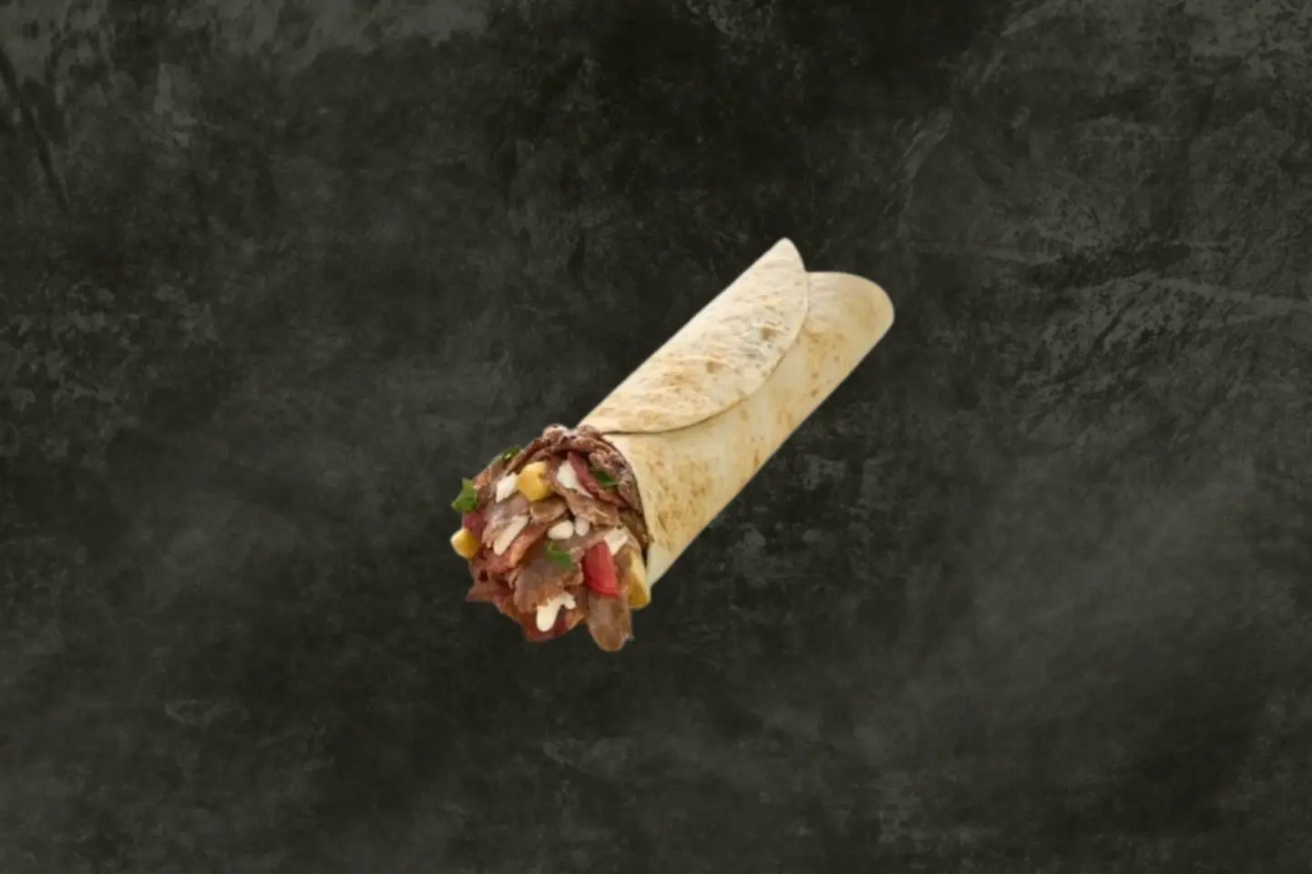 شاورما لحم بقري صغيرة