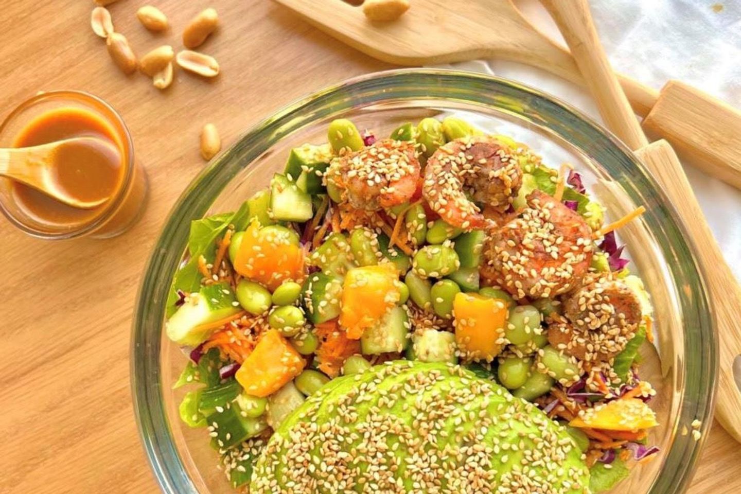 سلطة التاي بالجمبري