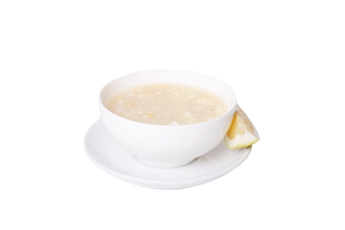 شوربة الذرة الكريمية بالدجاج