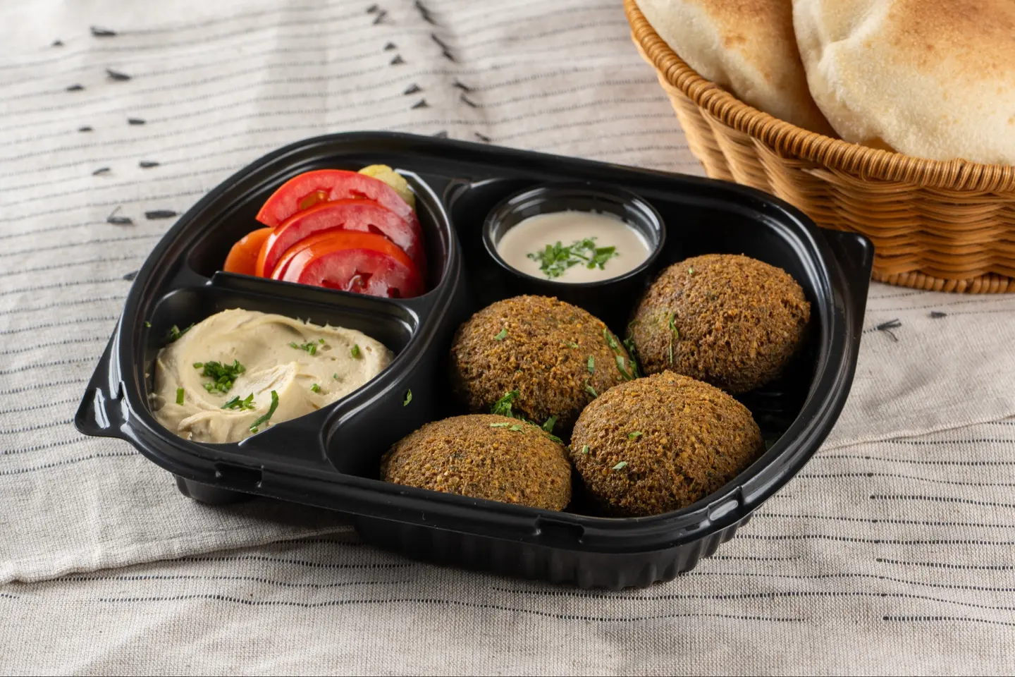 Stuffed Falafel Plate