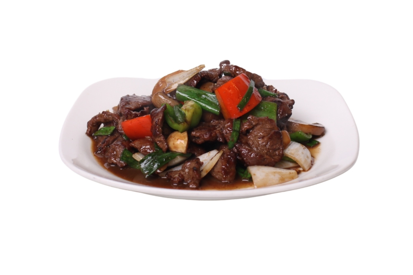 Spicy Beef With Mushrooms