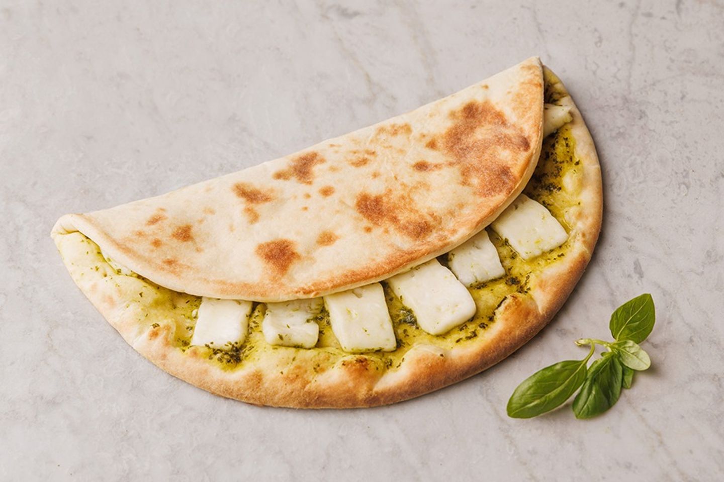 Halloum & Basil