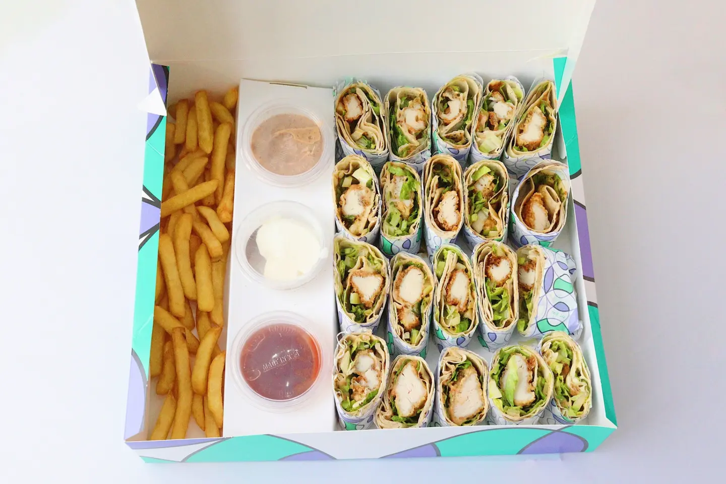 4 Chicken Wraps