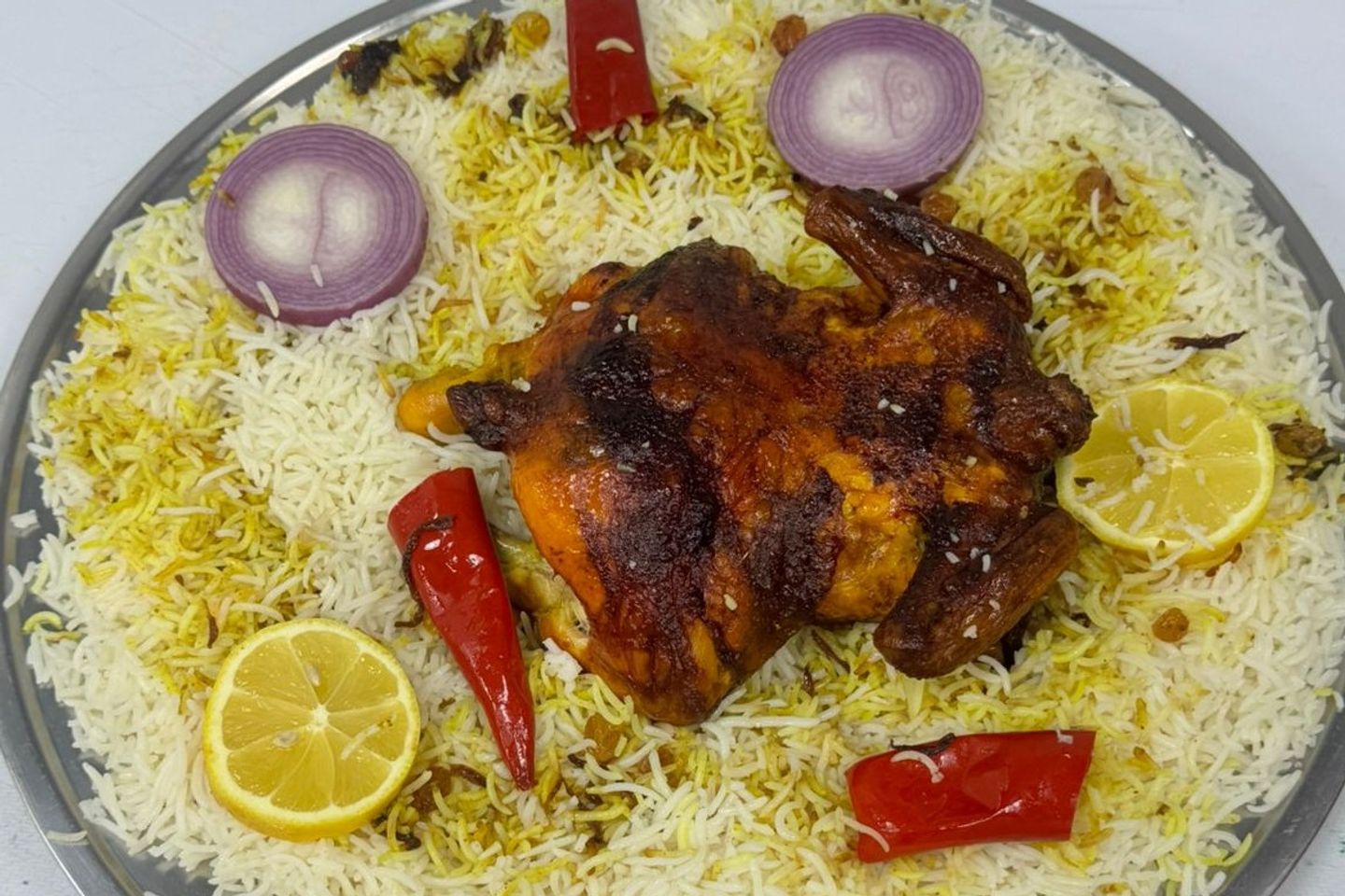 Full Grilled In Oven Chicken With