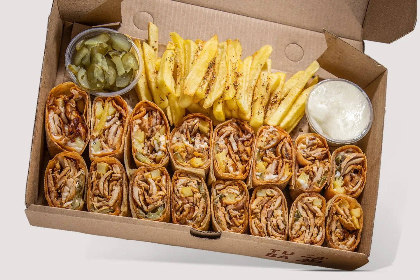 صاج عربي دجاج دبل