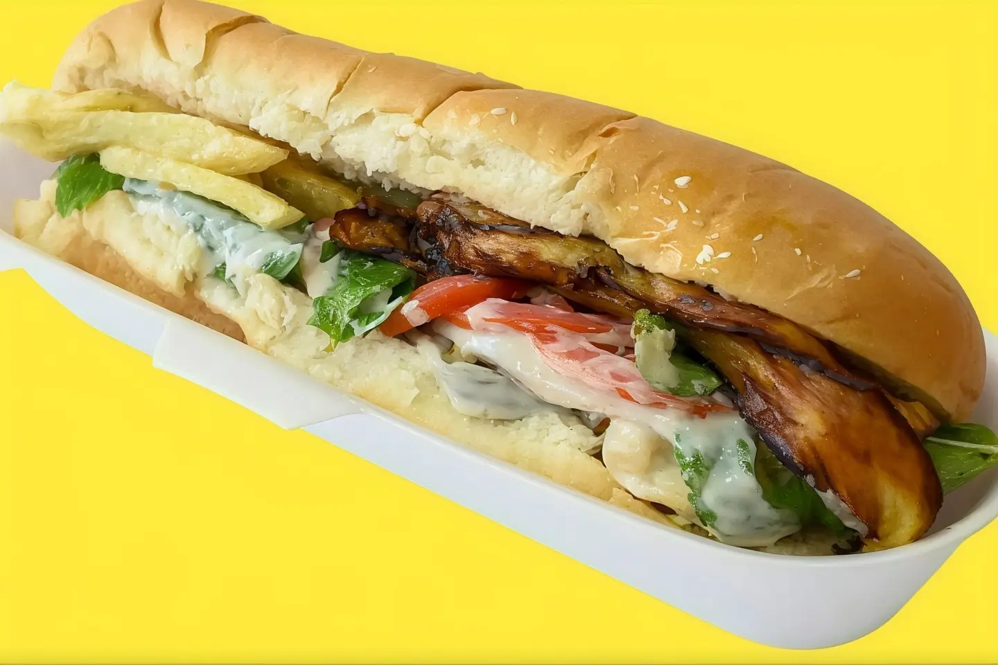 Jumbo Mixed Falafel Sandwich
