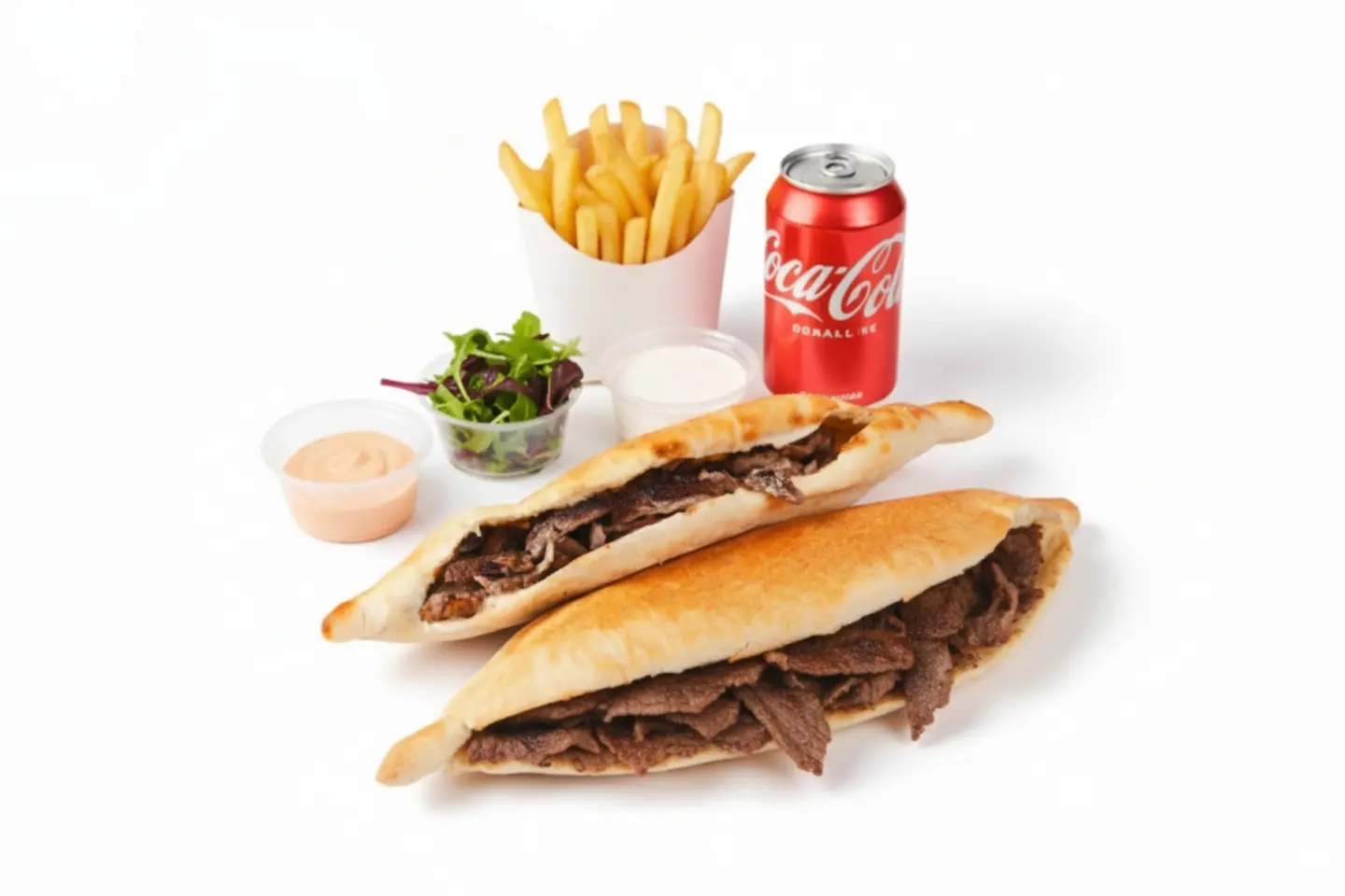 Twin Beef Shawarma Combo