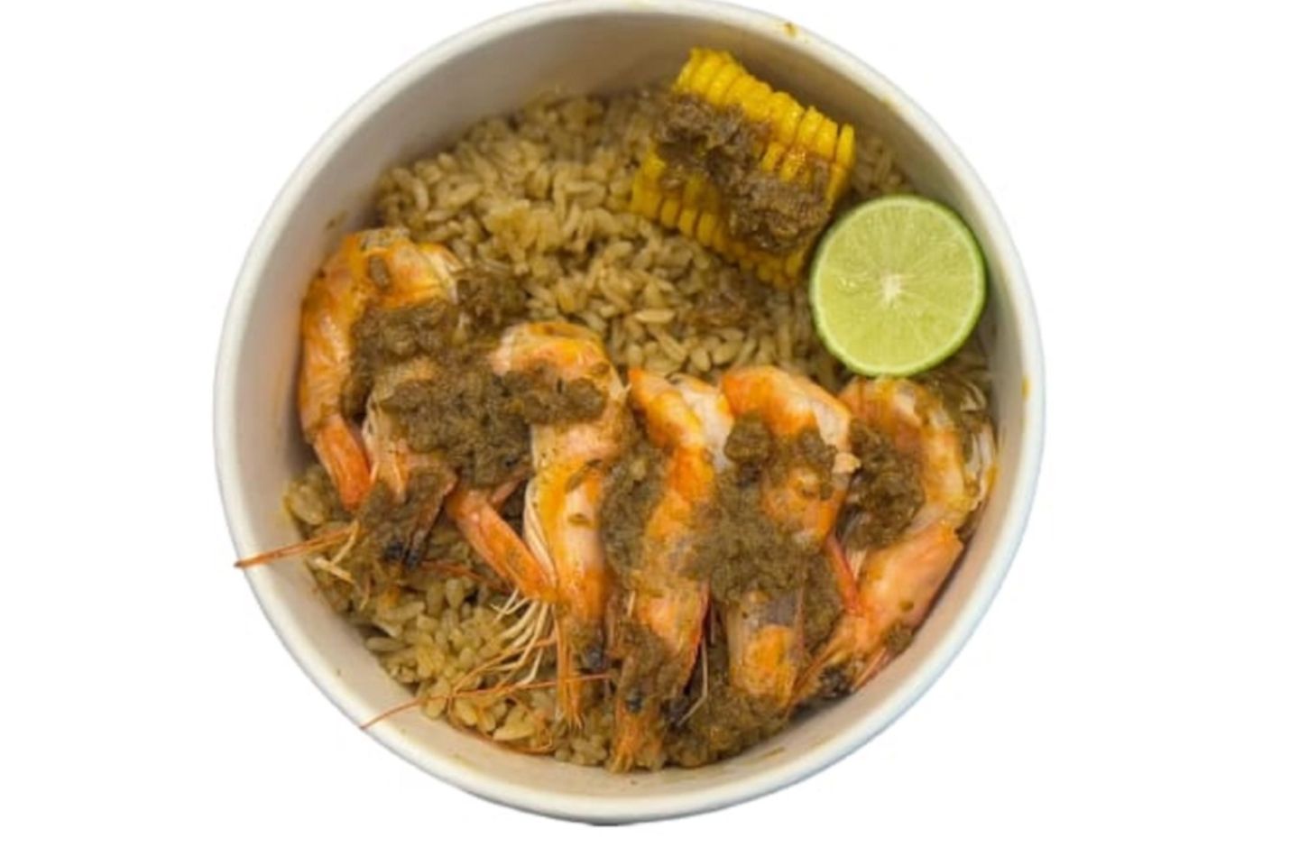 Lemon Pepper Shrimp Riso