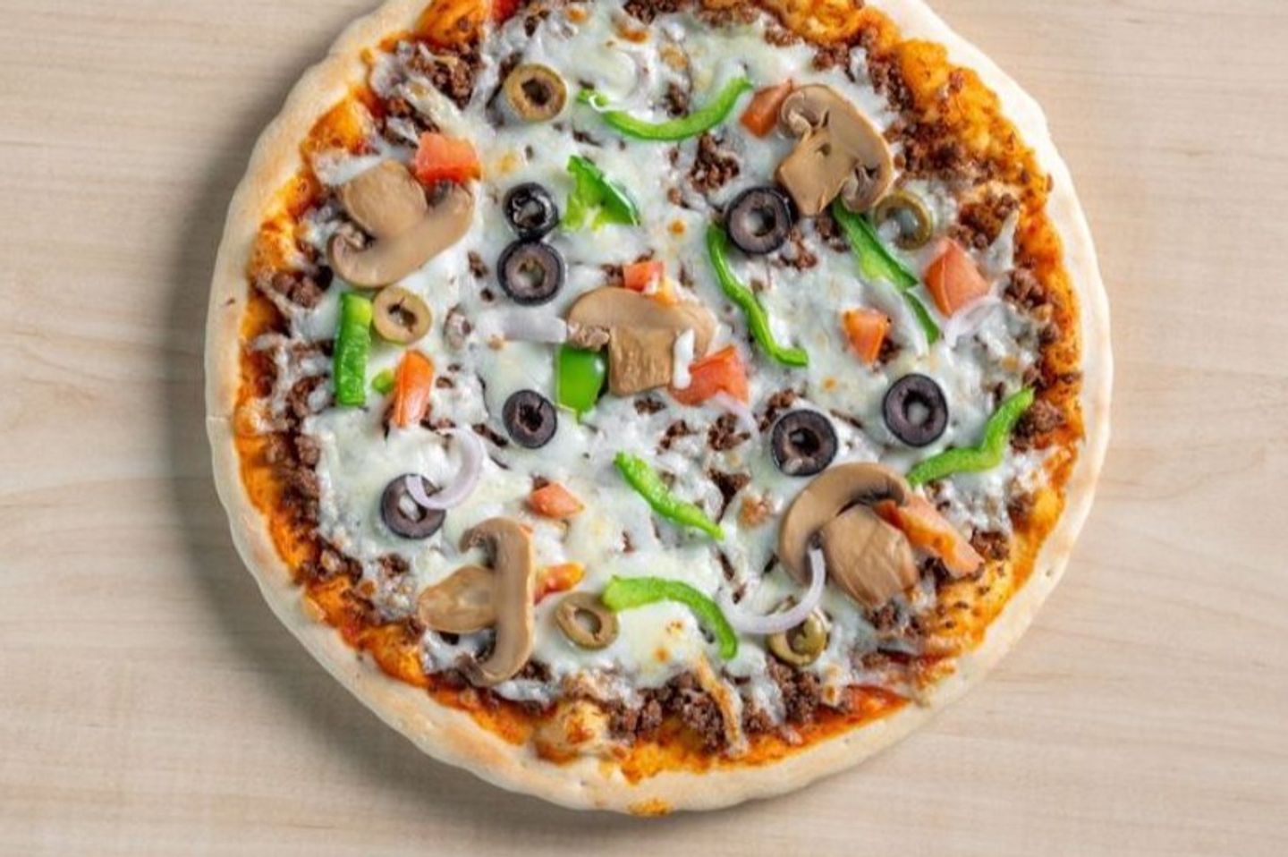Meat Shawarma Pizza