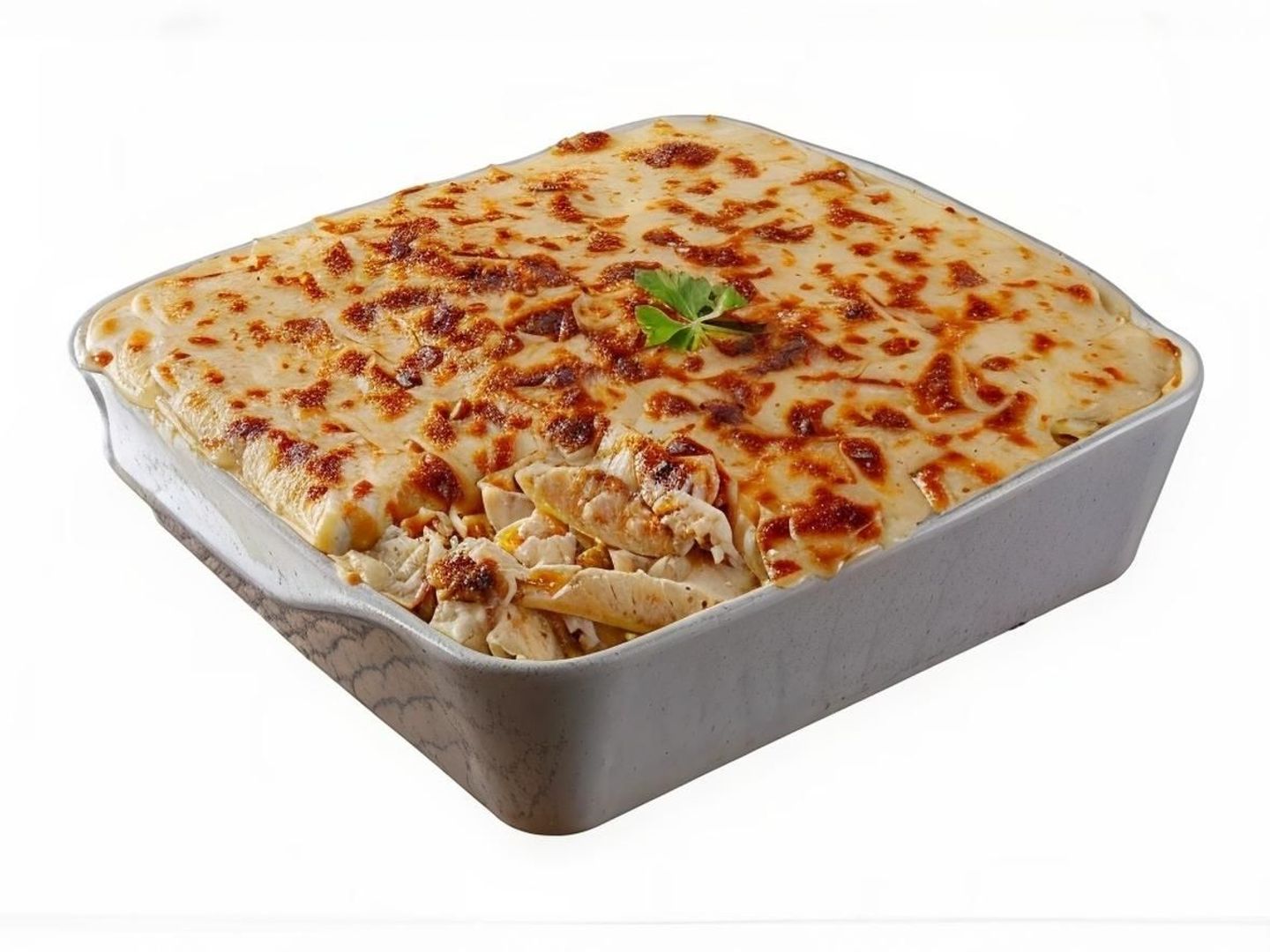 مكرونه بشاميل باللحم