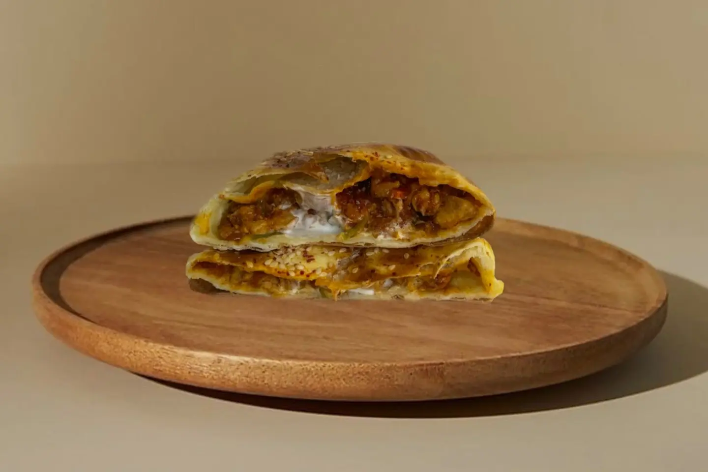 فطيرة دجاج جبن - بُر