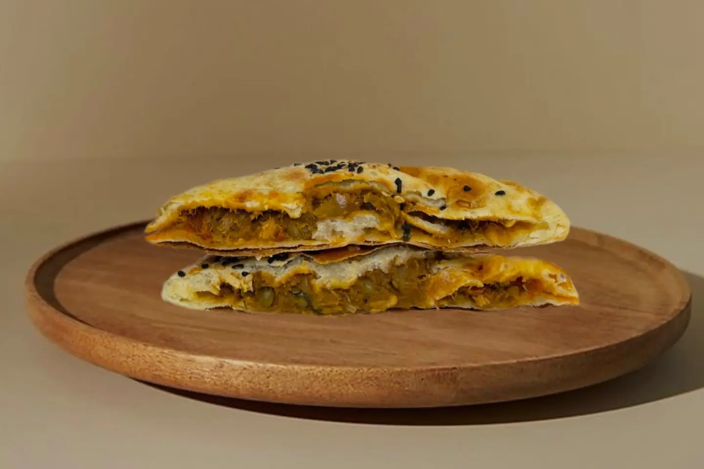 فطيرة بازيلا تونه ساده