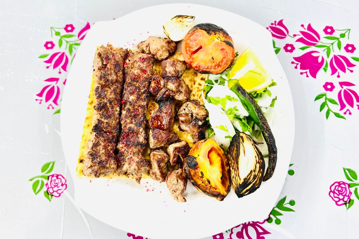 One Person Grilled Meat