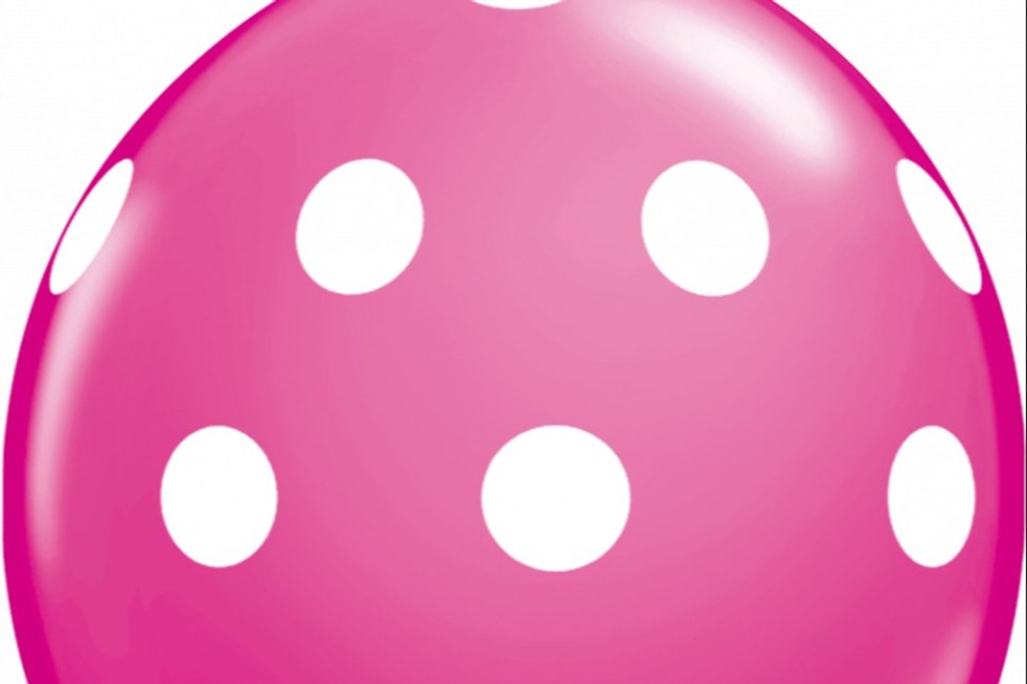 Helium Balloons Printed Big Polka Dots Wild Berry