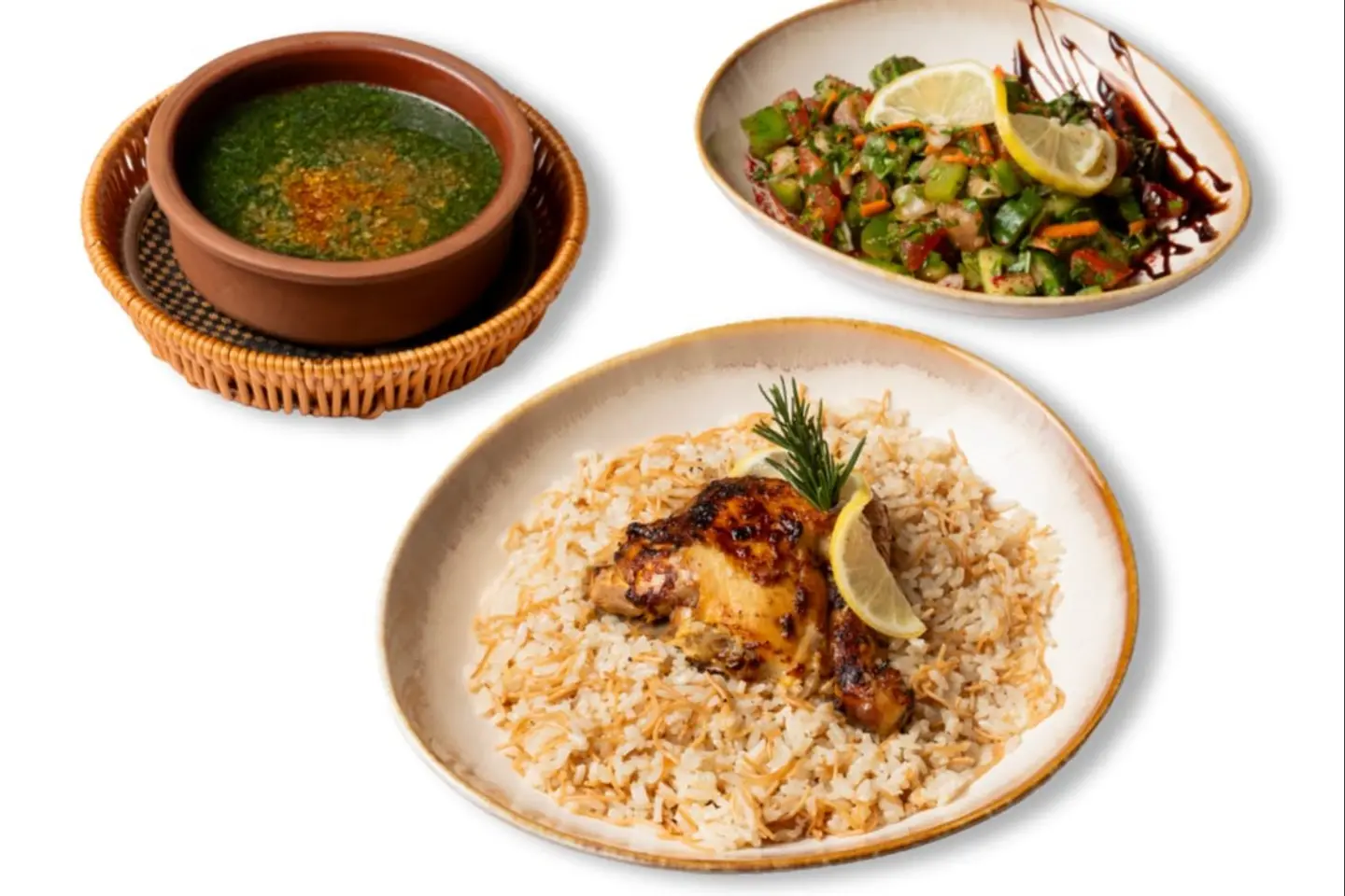وجبة دجاج