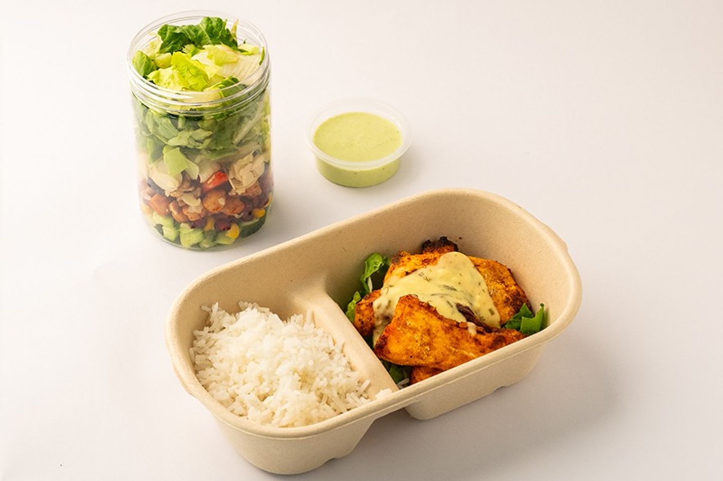 Chicken Combo With Make Your Own Salad