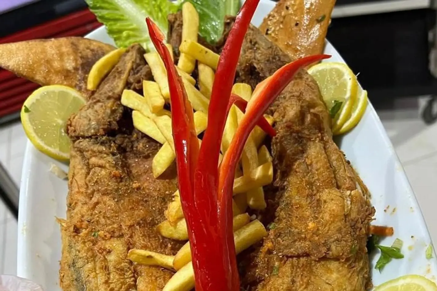 Seabass Meal For One Person