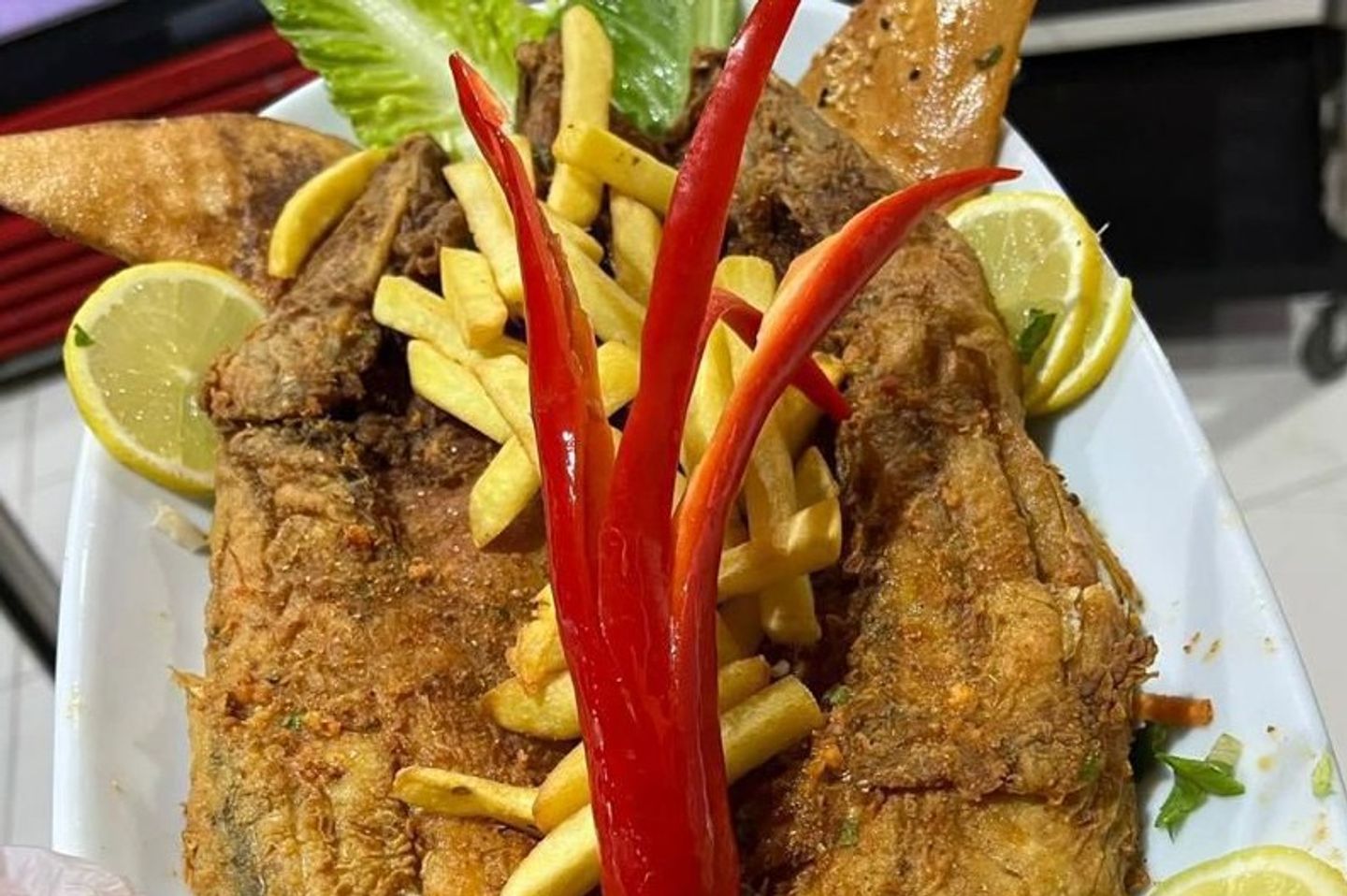 Seabass Meal For One Person
