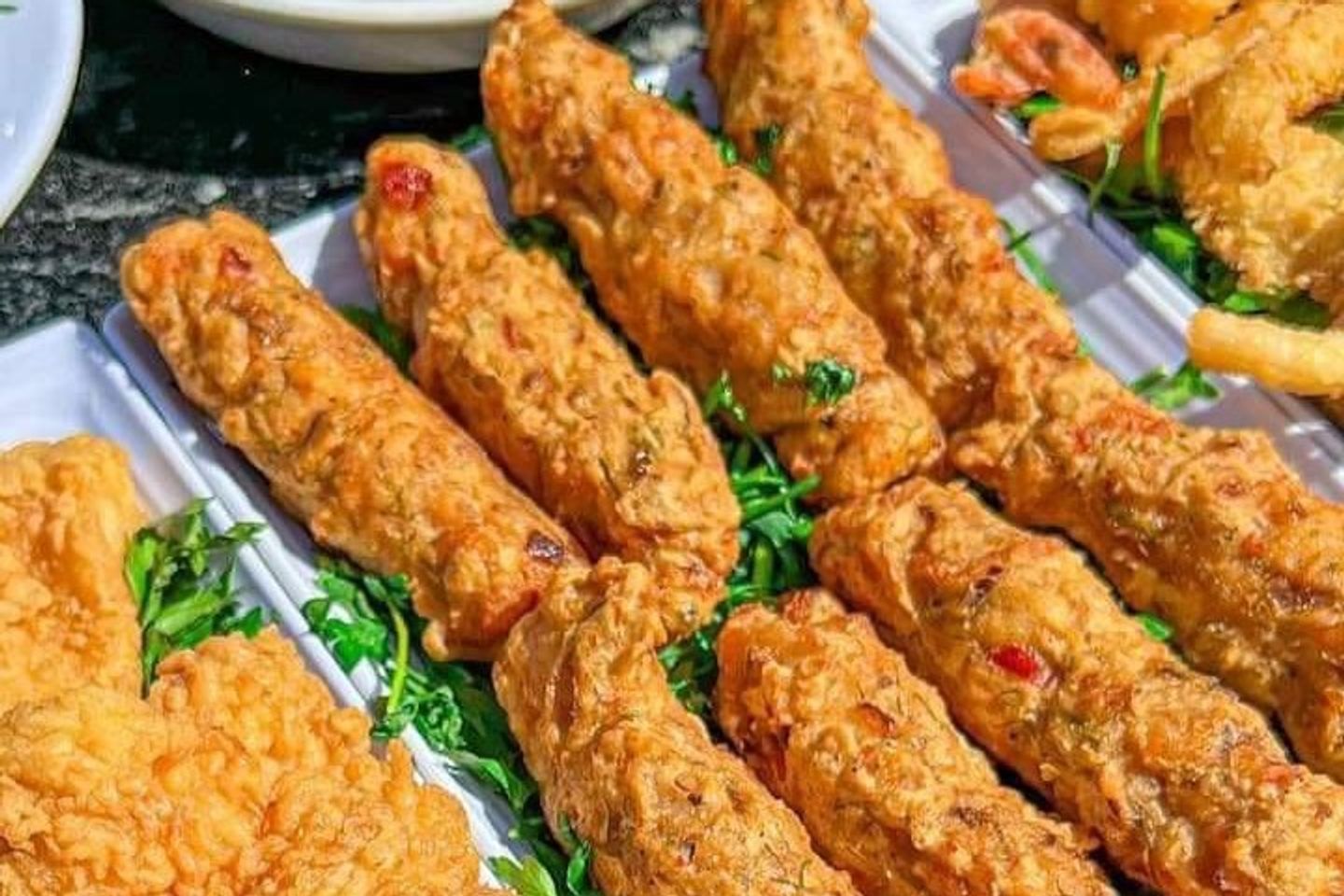 Shrimp Kofta Meal