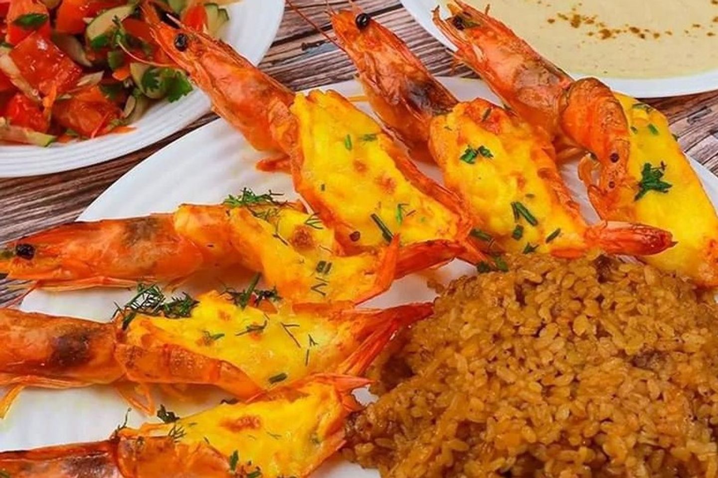 Small Shrimp (Grilled Fried Shish)