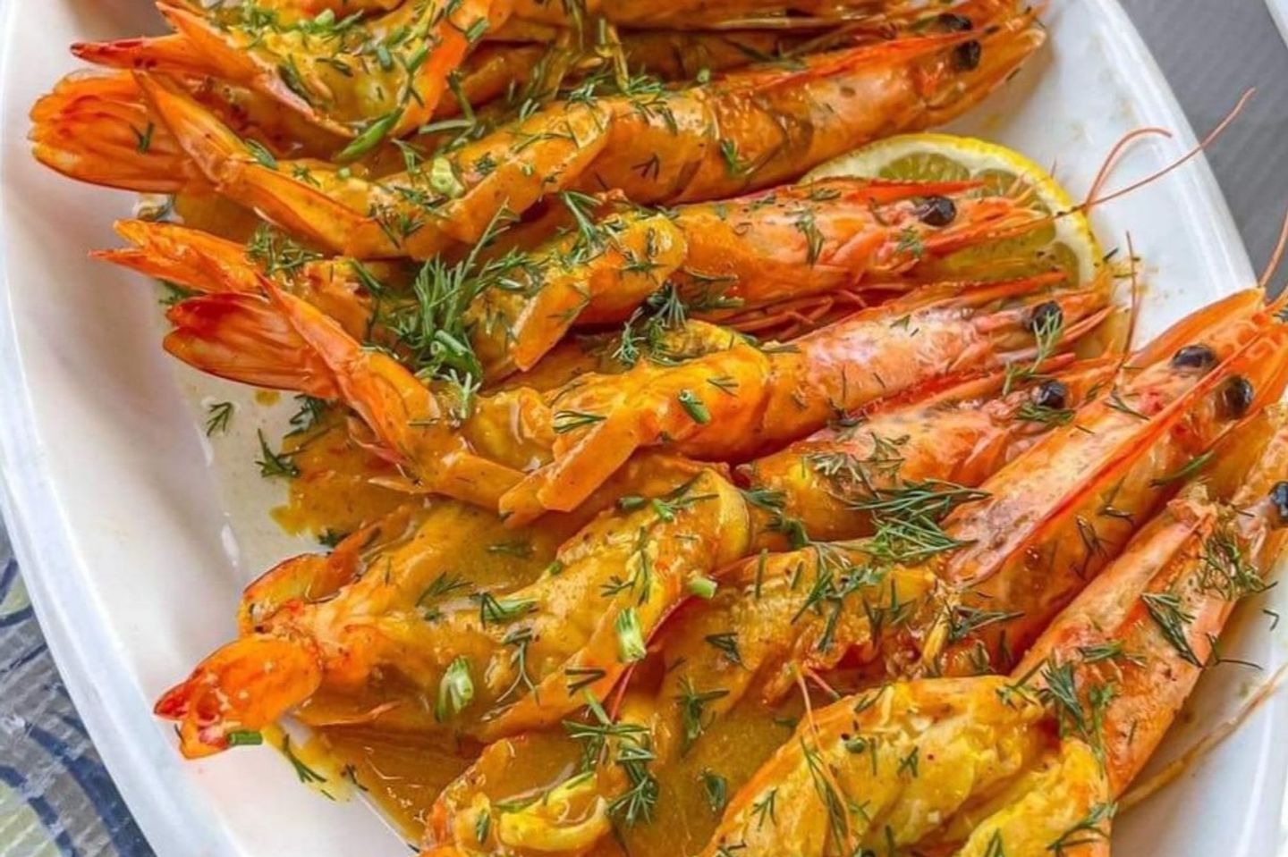 جمبري كبير (مشوي أو مقلي)