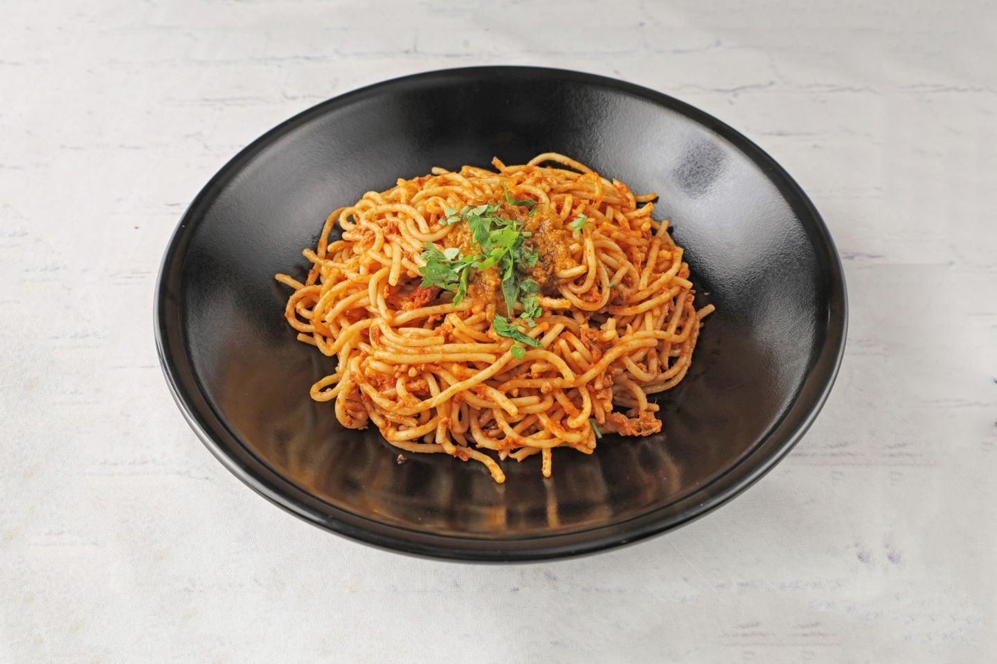 Spaghette With Tomato Sauce